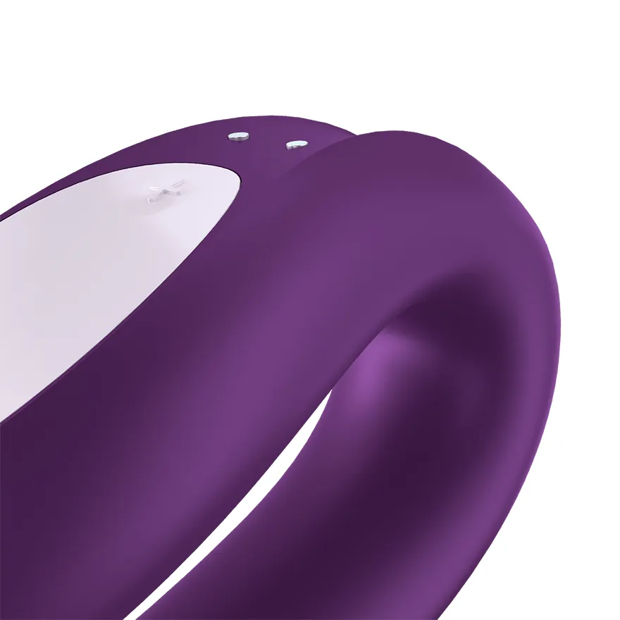 Satisfyer Double Joy Vibrator Violet