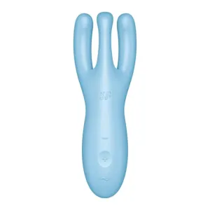 Satisfyer Threesome 4 Vibrator Connect App Blue