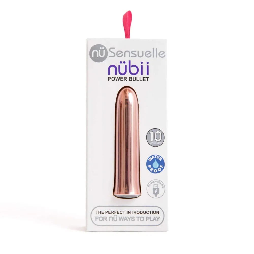 SENSUELLE NUBII 15 FUNCTION BULLET - ROSE GOLD