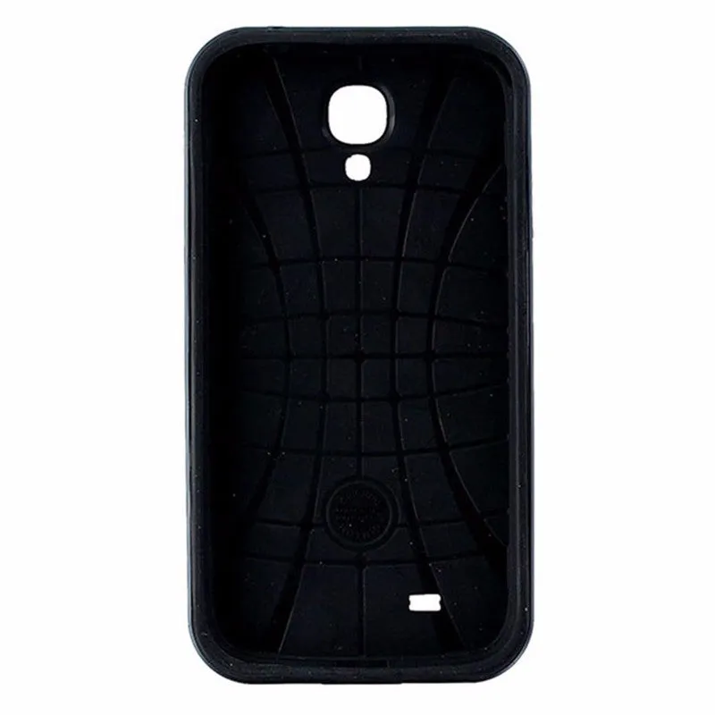 Spigen Neo Hybrid Series Gel Case for Samsung Galaxy S4 - Black / Metal Slate
