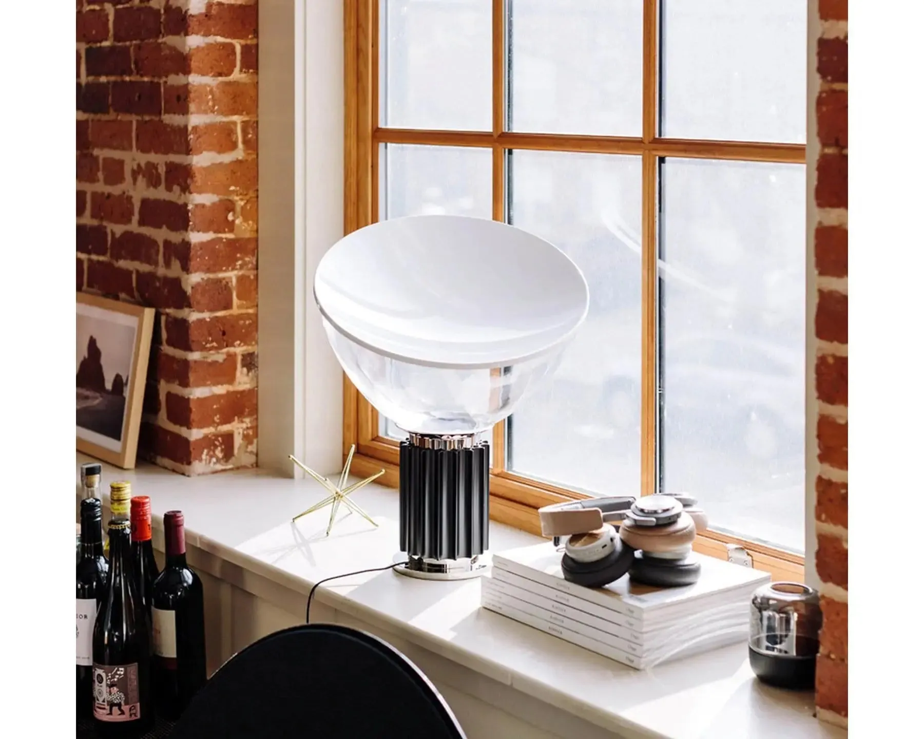 Taccia - LED Table Lamp Dimmable with Plastic Diffuser