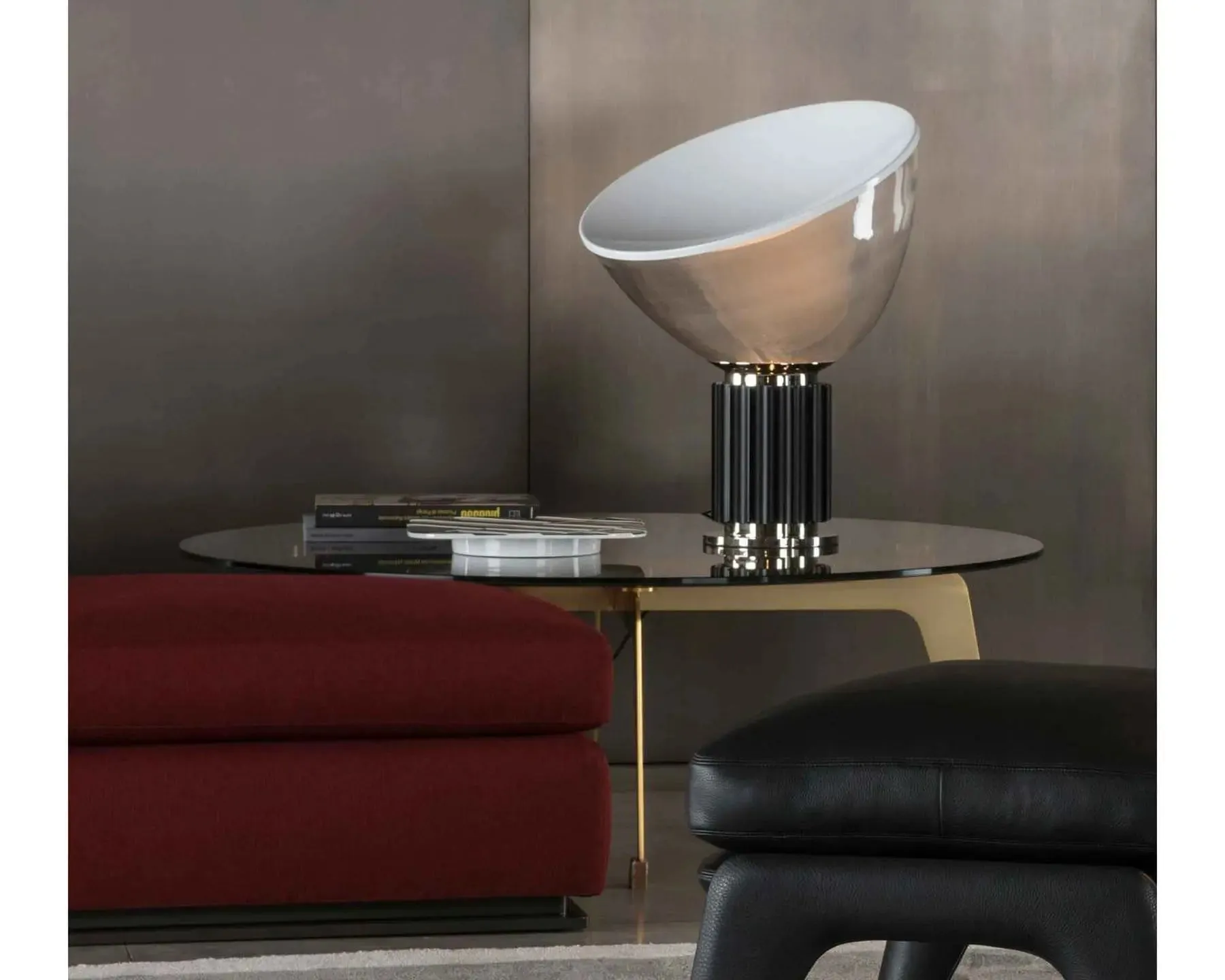 Taccia - LED Table Lamp Dimmable with Plastic Diffuser