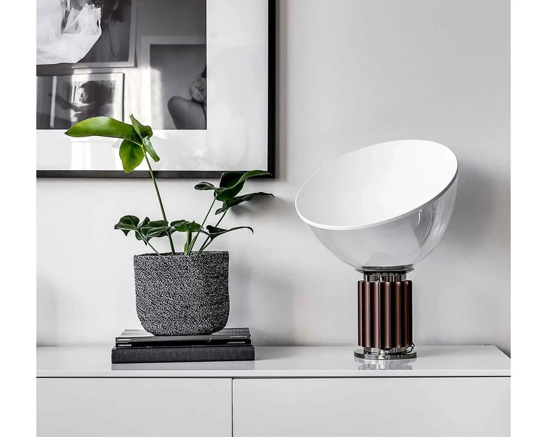Taccia - LED Table Lamp Dimmable with Plastic Diffuser