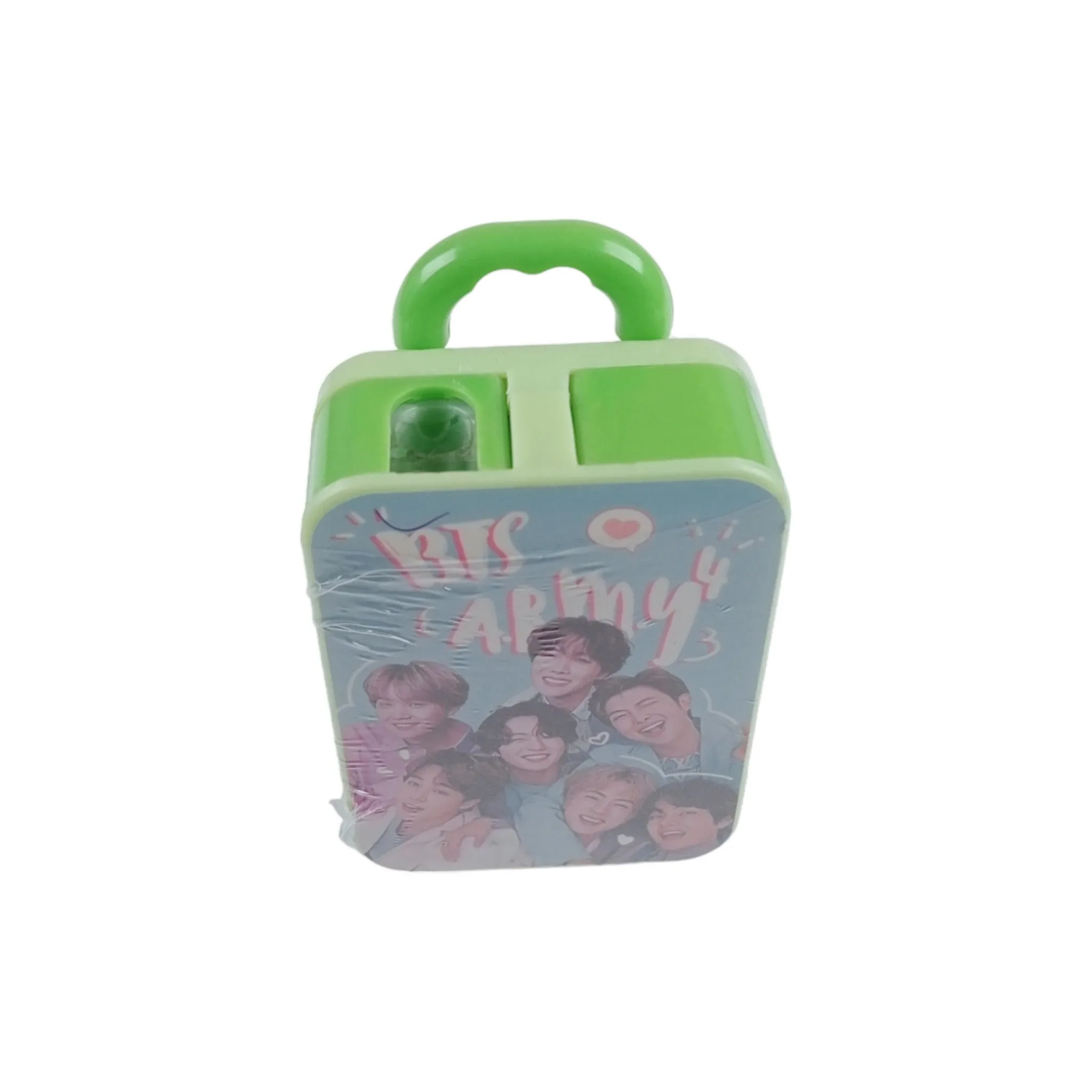 Themed Designer Luggage Sharpener with Eraser for School Kids, Students, Boys & Girls