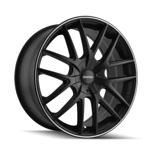 TOUREN 3260 | MATTE BLACK/MACHINED RING | 5x100 | 16x7 | 42mm