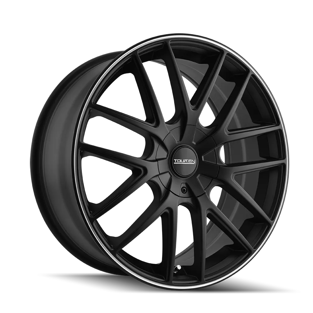 TOUREN 3260 | MATTE BLACK/MACHINED RING | 5x100 | 16x7 | 42mm