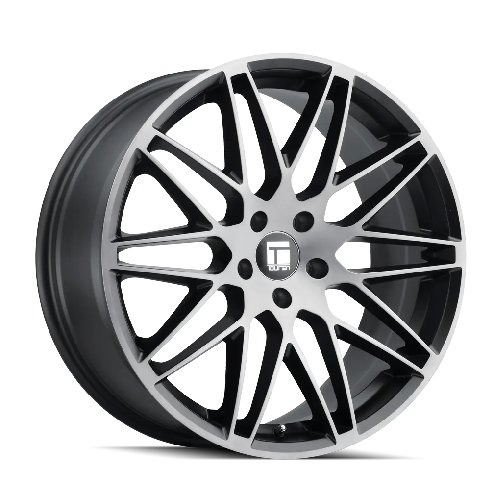 TOUREN 3275 | BRUSHED MATTE BLACK W/DARK TINT | 5x112 | 20x9 | 35mm