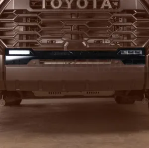 Toyota OEM Black Front Upper Bumper Cover | 2022-2025 Toyota Tundra (OEMUpBump)