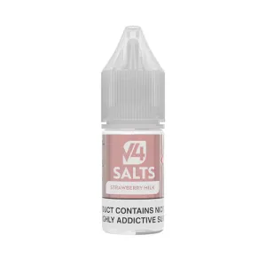 V4 Vapour Strawberry Milk 10ml Nic Salt E-Liquid