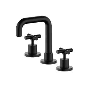 X Plus Basin Set Fixed Spout Matte Black YSW2016-01-MB