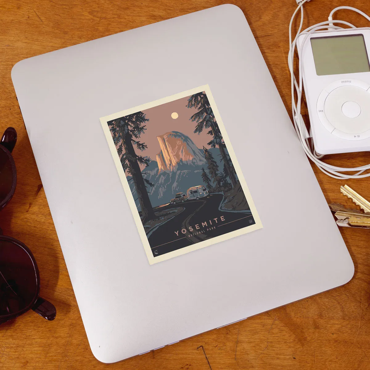 Yosemite National Park California Half Dome Vinyl Sticker